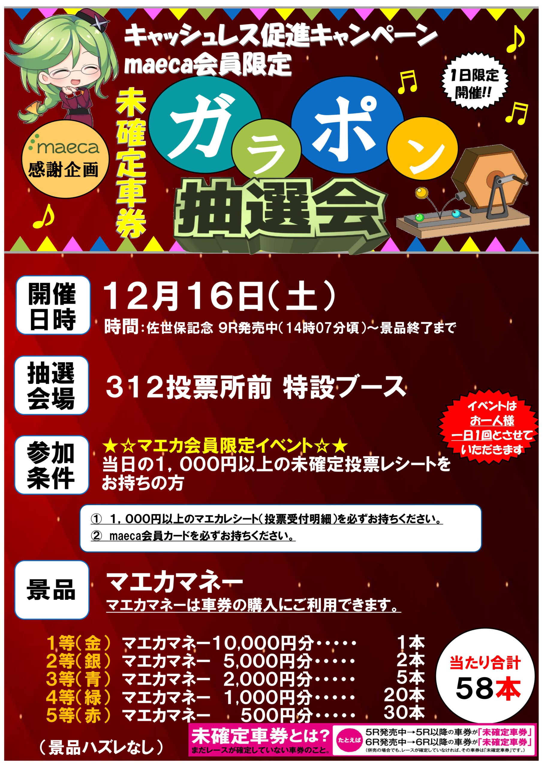 maecaミカチュウポスター